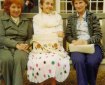 lr: Rosa Taylor, Pat Wilkinson, Phyllis