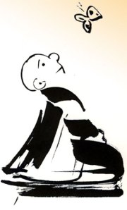 Monk and friend Art © Marcelle Hanselaar