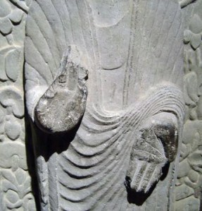 Stone Buddha in Mudra