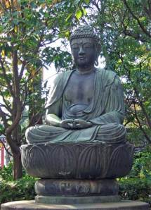 Buddha in meditation. Photo: © Hazel Waghorn