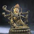 Mahakala, 15th century, Tibet, Bronze with pigment. © Norton Simon Art Foundation