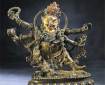 Mahakala, 15th century, Tibet, Bronze with pigment. © Norton Simon Art Foundation