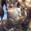 White Tara, raised right hand is in vitarka mudra. V&A, London