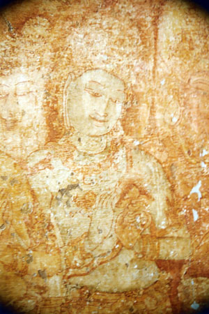  Wall painting, Sri lanka Photo: © Hazel Waghorn