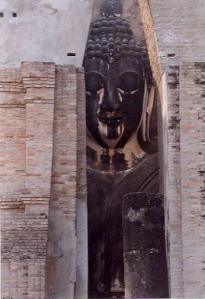 Buddha in wall