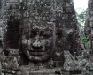 Stone face buddha