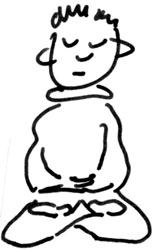 traditional lotus posture