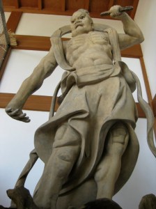 Kyoto Kofuku-ji's open-mouthed Agyo. Photo © @KyotoDailyPhoto Kyoto Kofuku-ji's open-mouthed Agyo. Photo © @KyotoDailyPhoto