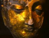 Gold Buddha from Mes Aynak