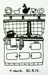 Stove. Artwork © @TessaMacDermot