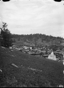 Images of monasteries in Mongolia (most of them destroyed in 1930s).