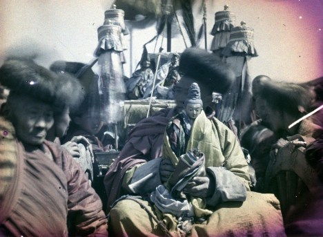 Photo: Tibetian Images, Monastries, and Monks from Ulaanbaatar. British Library #endangeredarchives project.