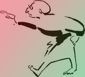 Pointing Artwork by © Marcelle Hanselaar