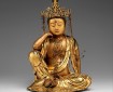 Nyoirin Kannon: Japan, Edo period (1615–1868) Dated 1693. Wood with gold, gold leaf, lacquer,and crystal inlay. © The Metropolitan Museum of Art