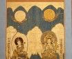 Japan, Meiji period (1868–1912). Fragment of a banner depicting manifestations of Kannon (Avalokitesvara)