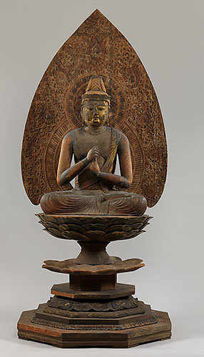 Dainichi Nyorai is known as the Supreme Buddha of the Cosmos in Esoteric Buddhist thought