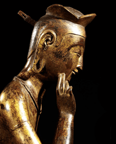 Pensive Bodhisattva with Lotus Crown © NATIONAL MUSEUM OF KOREA. ALL RIGHTS RESERVED