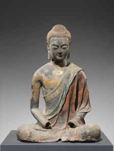 Buddha, Probably Amitabha (Amituofo), early 7th century, China. © The Metropolitan Museum of Art