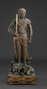 Fudō Myōō is the most widely represented of the Buddhist deities known as Myōō, or Kings of Brightness