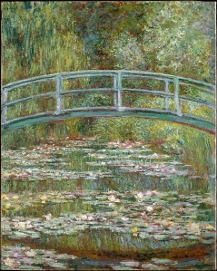 Bridge over a Pond of Water Lilies, Claude Monet (French, Paris 1840–1926 Giverny) © The Metropolitan Museum of Art Bridge over a Pond of Water Lilies, Claude Monet (French, Paris 1840–1926 Giverny) © The Metropolitan Museum of Art