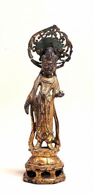 Avalokitesvara. Said to have been excavated in Kyongju, Korea. Unified Silla Dynasty, 8th century. © Tokyo National Museum