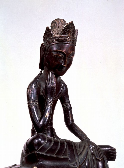 Seated Bodhisattva, Japan, dated 606 or 666. Horyuji Treasure. © Tokyo National Museum