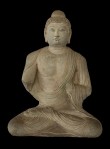 Seated Buddha, Sakyamuni, China, Shanxi province, Tianlongshan, early 8th century, © Harvard Art Museums/Arthur M. Sackler Museum
