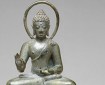 Seated Transcendent Buddha Vairochana in Vitarka Mudra representing the discussion and transmission of the teachings by the Buddha. Central Javanese period, late 9th century © Metropolitan Museum of Art.
