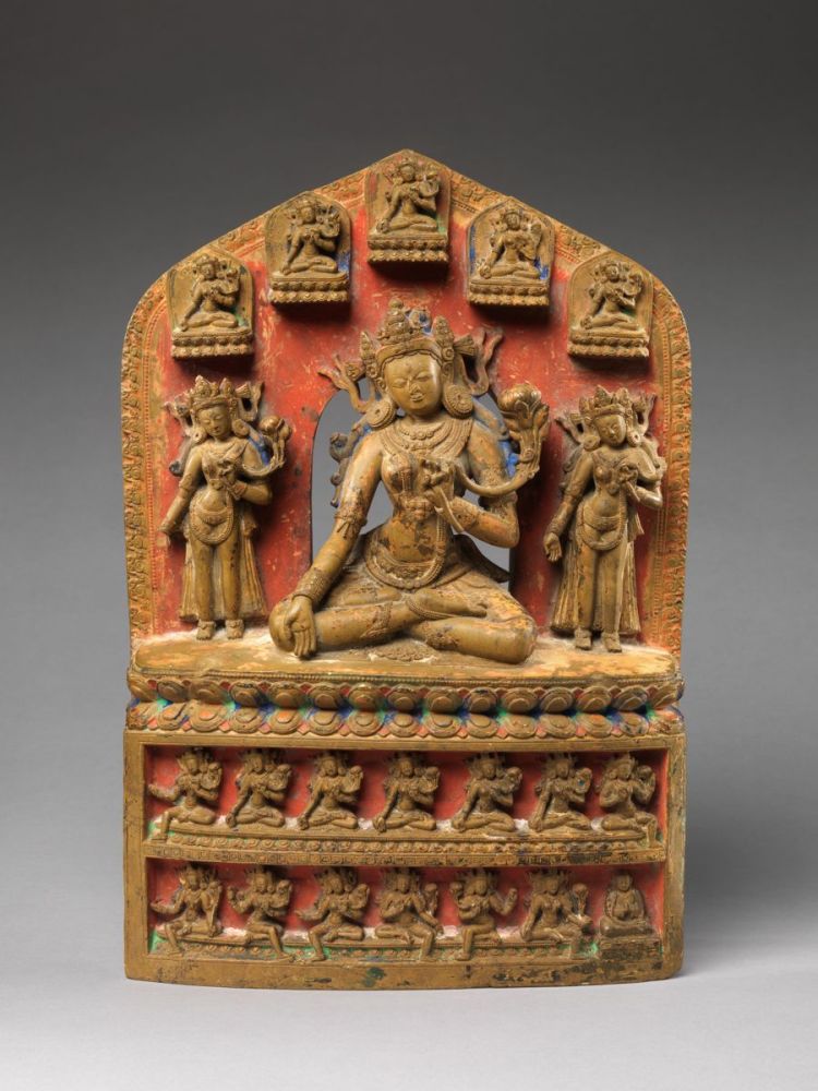 Twenty-One Emanations of the Goddess Tara, 14th century © The Metropolitan Museum of Art