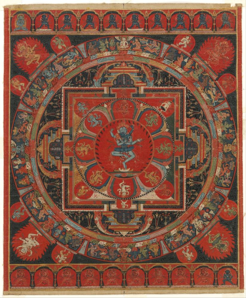 Hevajra Mandala, Tibet, 15th century © The Metropolitan Museum of Art