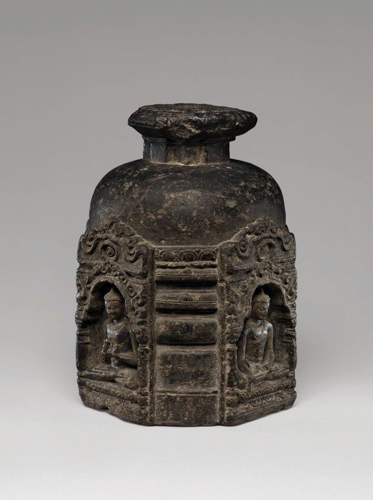 Votive Stupa with Four Buddhas, India, Bihar, 10th–11th century © The Metropolitan Museum of Art