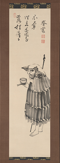 The Monk Daitō Kokushi as a Beggar, Shunsō Joshu (Japanese, 1750–1839) © Metropolitan Museum of Art.