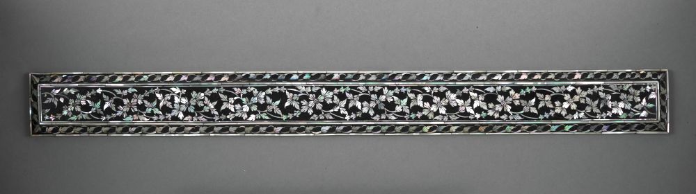 Gilded palmleaf manuscript with motherofpearl decorated covers commissioned by the Thai king ca 1860 © British Library Board