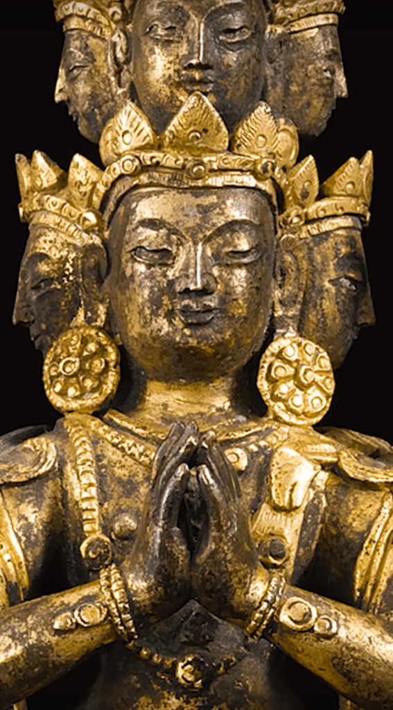 Gesture of reverence, salutation, honour (Namaskara mudra / Anjali mudra)