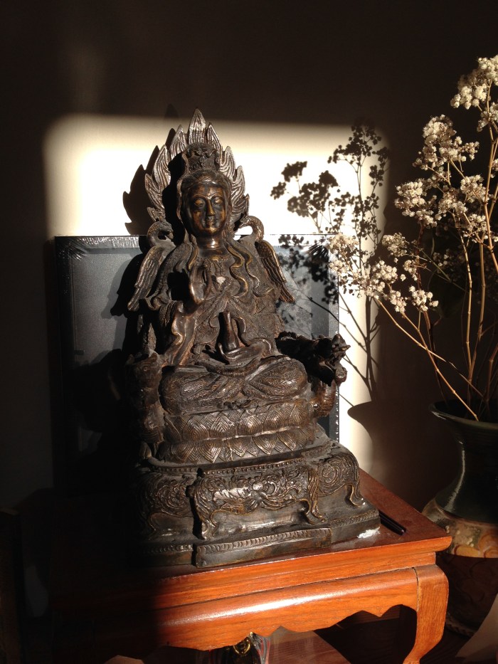 Avalokitesvara on the Dragon seat. © RSR Avalokitesvara on the Dragon seat. © RSR