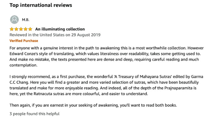 Perfect Wisdom Review