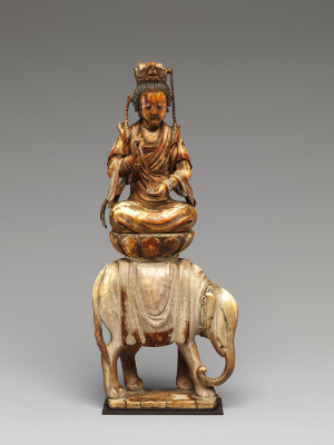 Bodhisattva Samantabhadra (Puxian), 12th–14th century, China 