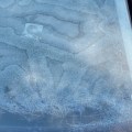 Frosty windscreen.