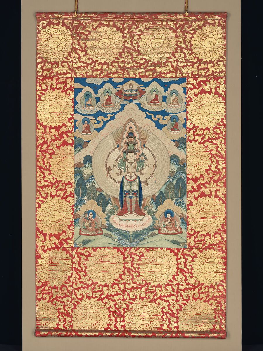 Eleven-headed bodhisattva Guanyin