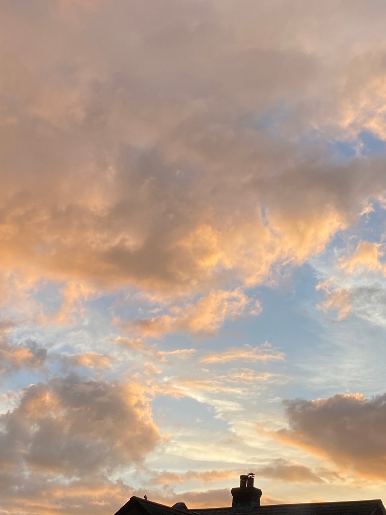 Big colourfully sky.