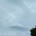 Cloud imitating Mount Fuji.
