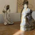 Bodhidharma and Guanyin.