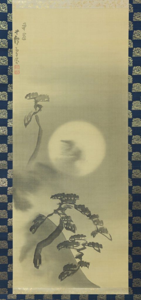 Moonlit Landscape Nagasawa Rosetsu