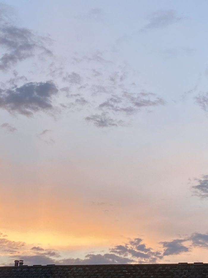 Sunset over Totnes. Morning Meditation: The idea of śūnyatā — emptiness — challenges our conventional ways of thinking. It teaches that all things are empty of inherent, independent existence, but this does not mean they are non-existent.