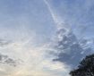 Amazing clouds over Totnes. Morning meditation: Anicca: not-eternal, impermanent. One of the deepest Buddhist teachings, 'all that arises ceases'. To understand this is liberation.