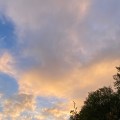 Big sky over Totnes. Morning Medi: Depending upon these manifestations of the mind as being real they go on discriminating them, like the simple-minded ones that they are, cherishing the dualism of this and that, of being and non-being, ignorant to the fact that there is but one common Essence Buddha