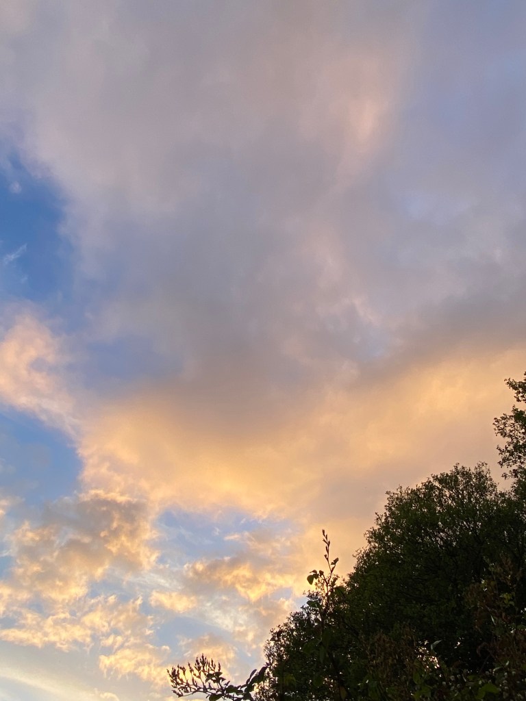 Big sky over Totnes.