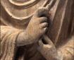 Buddha sitting in Dharmacakramudrā [wheel of dharma mudra, or mudra of teaching the dharma. © MIHO Museum, Japan